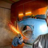 128 Stunden später – Die Kabine ist bereit für den Lack!