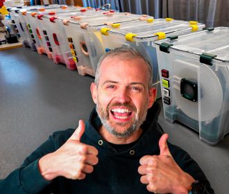 Bastelsaal: RFID-Management für Spulen mit den Clips