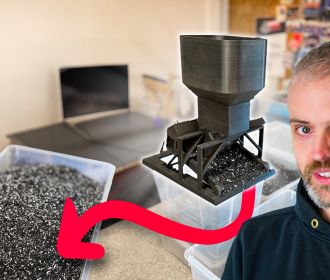 Bastelsaal: Filament rasieren und sieben: So wird recyceltes PLA endlich druckbar